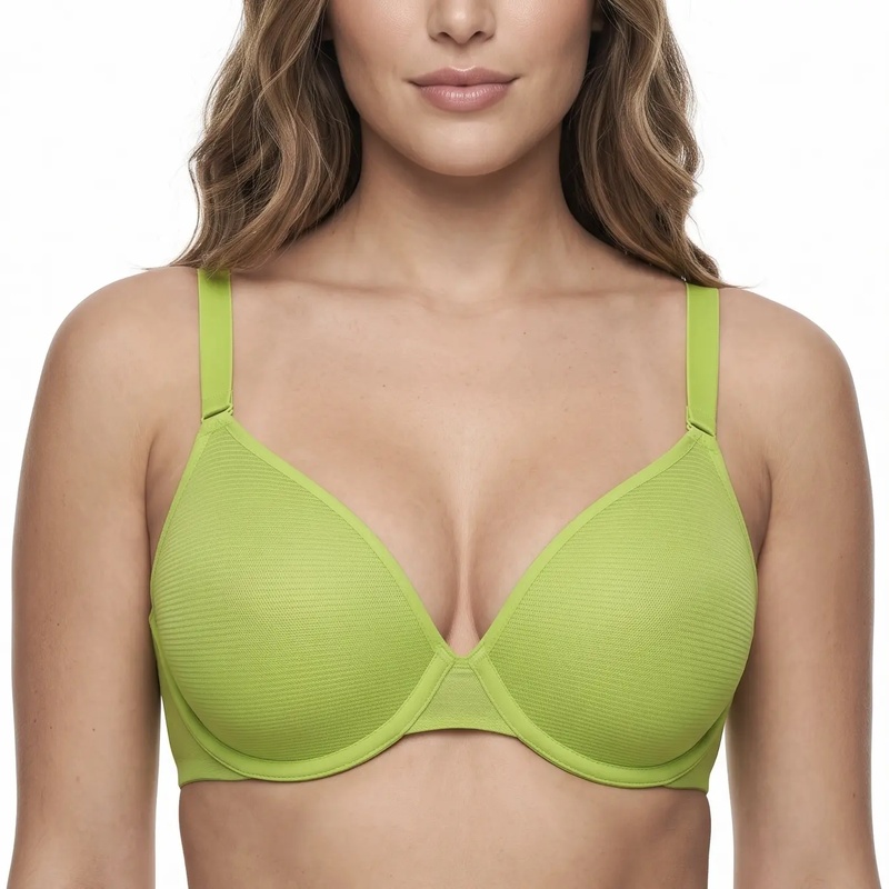 Sheer Mesh Bra - HSIA Seraphina Bra Minimiser Halter Neck