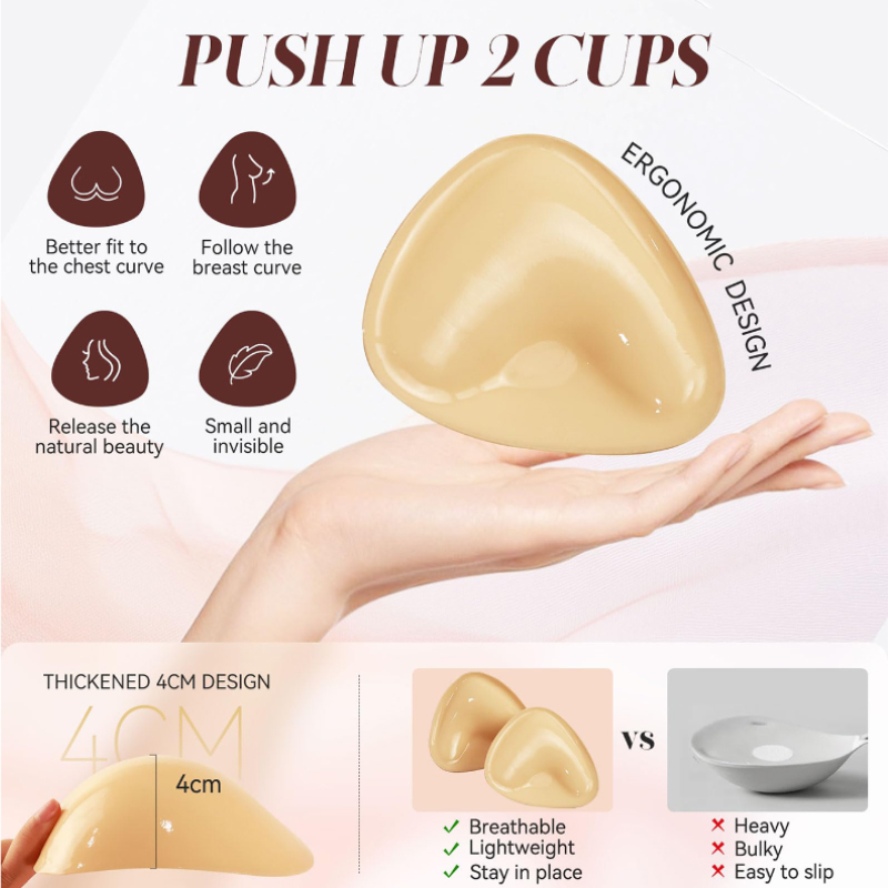Kave 1/2 Pasang Bra Lengket Du - Strapless Bra Adhesive ulasan dan harga