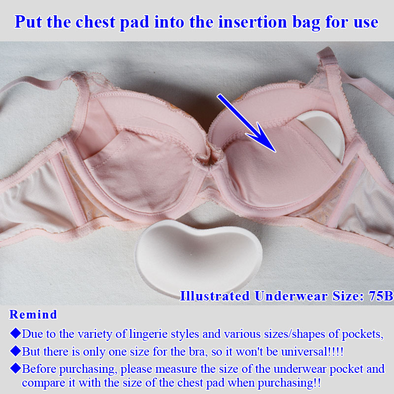 Bantalan Bra dalam pakaian dal - Push Up Bra Silicone ulasan dan harga