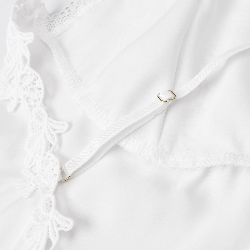 Set Gaun Tidur Satin Renda unt - Sheer Mesh Bra ulasan dan harga