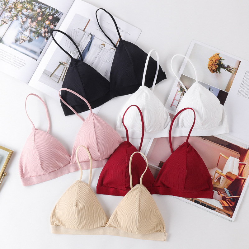 Pakaian dalam Lingerie seksi 3 - Lace Bralette Set ulasan dan harga